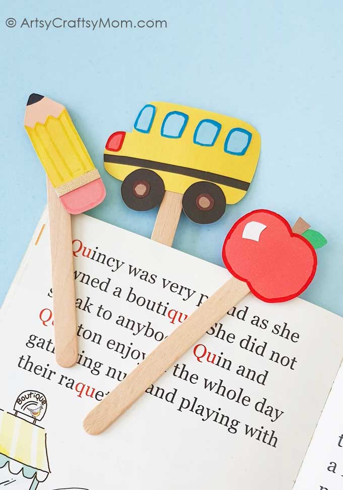 These adorable Back to School bookmarks celebrate all the things we love about going back to school - buses, stationery and more!