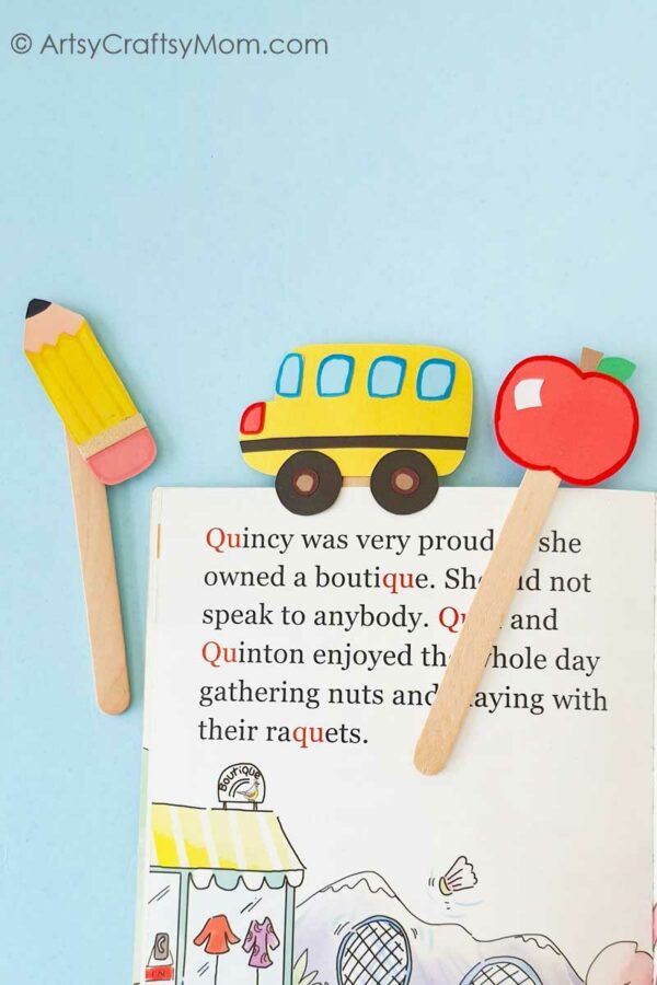 These adorable Back to School bookmarks celebrate all the things we love about going back to school - buses, stationery and more!