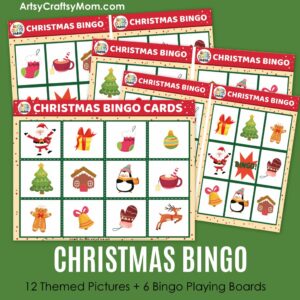 Printable Christmas Themed Bingo