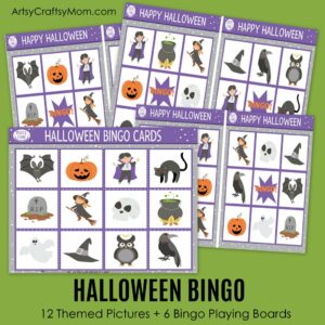 Printable Halloween Themed Bingo