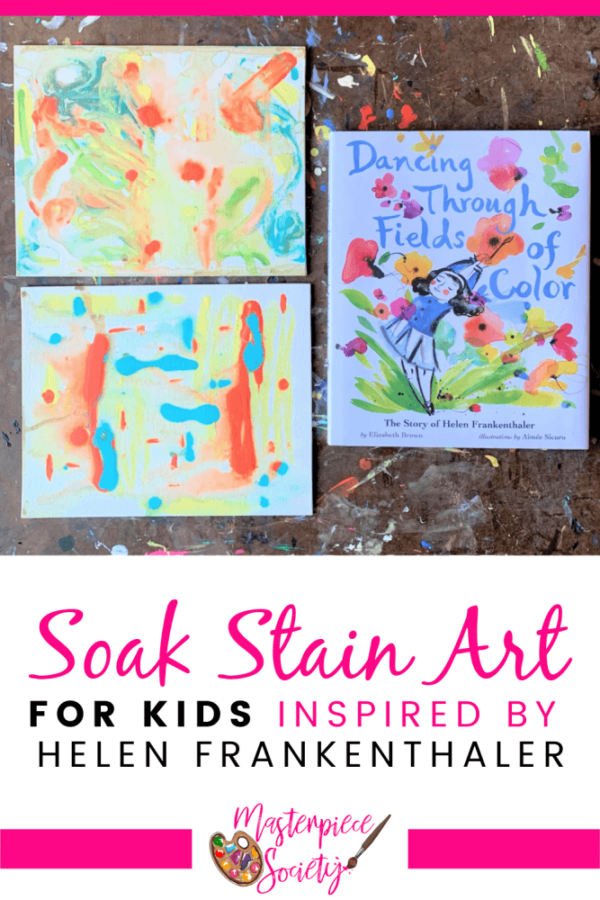 These Helen Frankenthaler Art Projects for Kids introduce us to the woman who smashed through the male-dominated art scene - with color power!