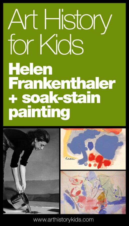 These Helen Frankenthaler Art Projects for Kids introduce us to the woman who smashed through the male-dominated art scene - with color power!