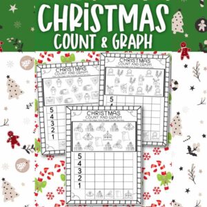 Christmas Count & Graph Activity Sheets