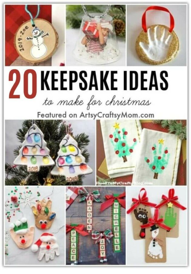 These adorable Christmas Keepsake Ideas for Kids will ensure that this year's Christmas is one of the most memorable ones your family has ever had!