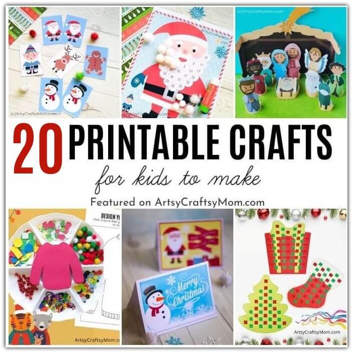 You're going to love these Bright & Merry Christmas Printables for Kids - there's something for every age group, from games to cards!