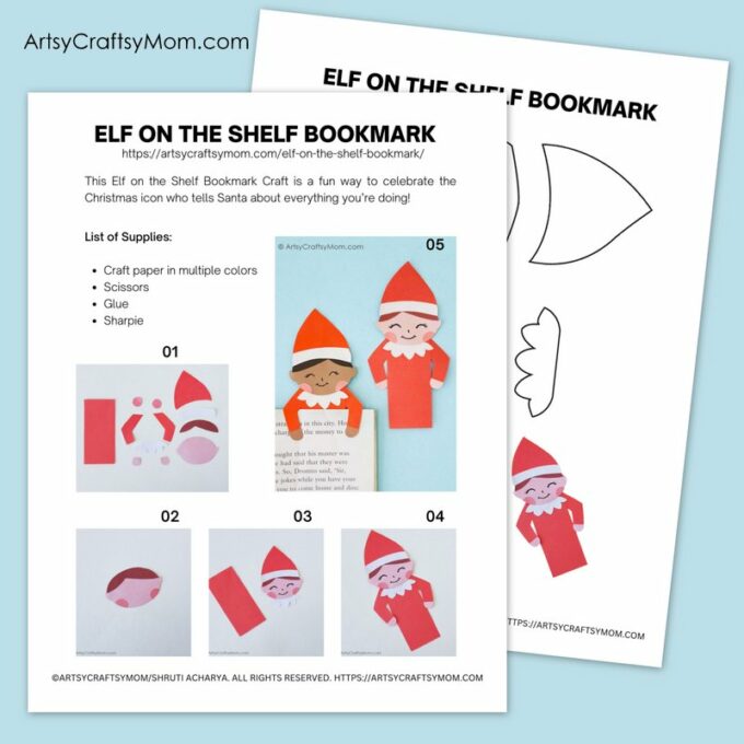 Elf on the Shelf Template