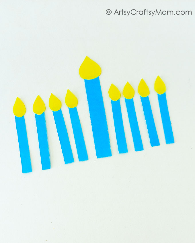 Hanukkah popup card