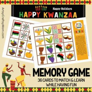 Kwanzaa Themed Memory Game