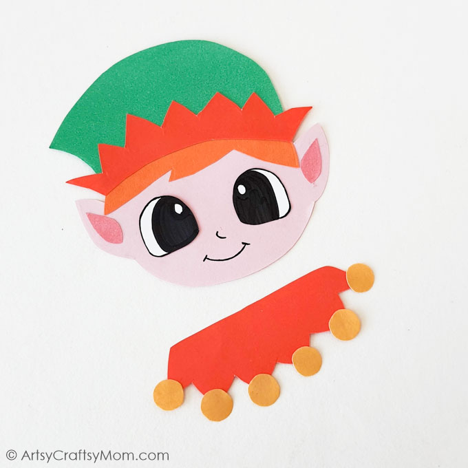 This Toilet Paper Roll Elf Craft is one of the easiest crafts that kids can make this Christmas time! Add some string and turn it into an ornament!