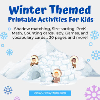Winter Themed Prek/K packet