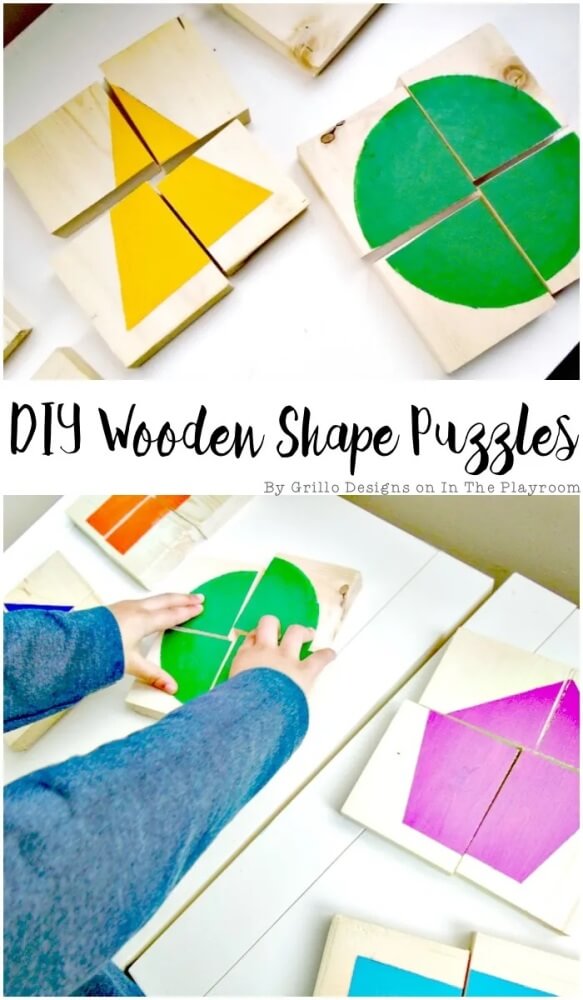 These Fun and Easy DIY Puzzles for Kids are perfect for keeping the little ones occupied - both making the puzzles and playing with them!
