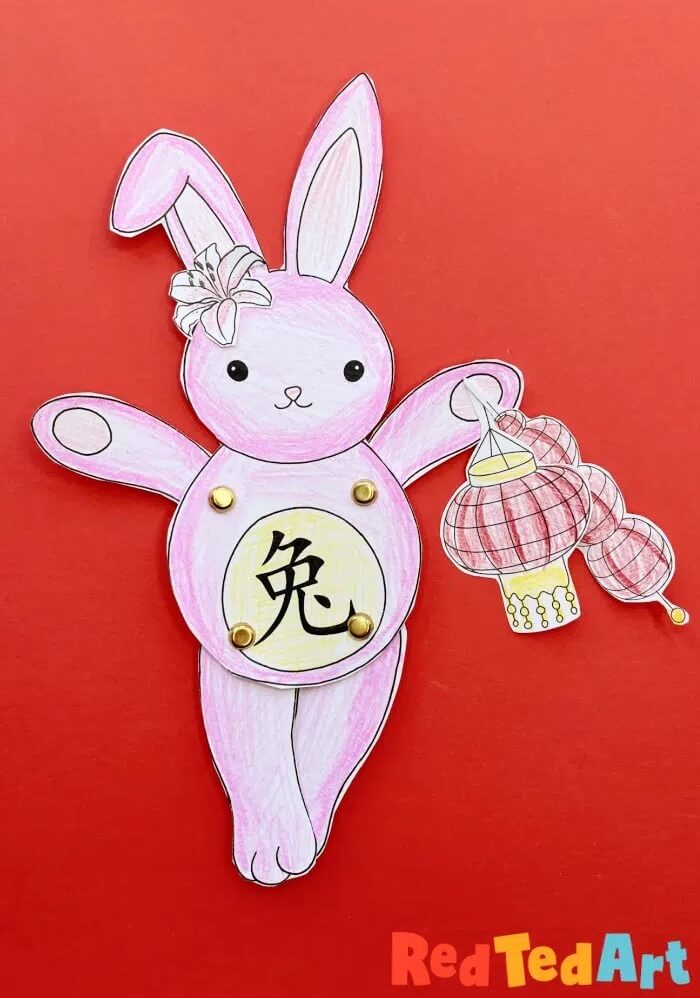 These Year of the Rabbit Crafts are perfect to celebrate the Chinese New Year, and bring in lots of luck and prosperity into your life!