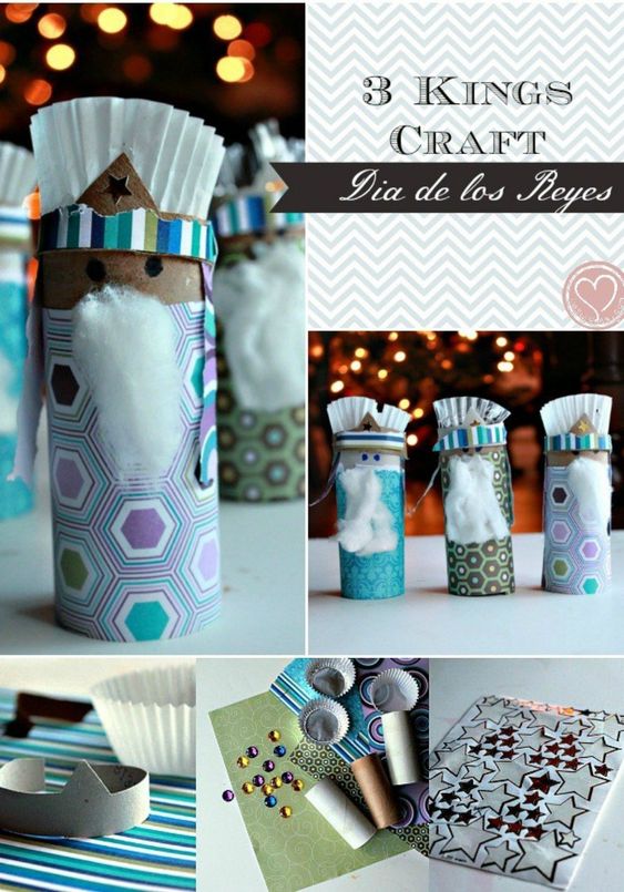 These Three Kings Day Crafts are perfect for kids to celebrate DÍA DE REYES, or the Feast of the Epiphany, an important festival in Latin America!