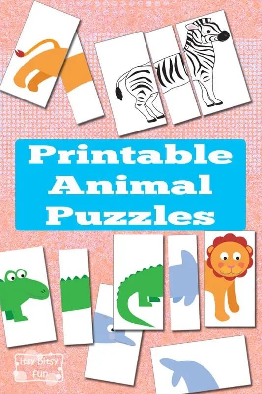 These Fun and Easy DIY Puzzles for Kids are perfect for keeping the little ones occupied - both making the puzzles and playing with them!
