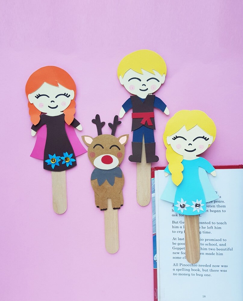 This list of Frozen Crafts for Kids will be more than enough to keep you busy all winter! Features multiple Frozen characters including your favorites!