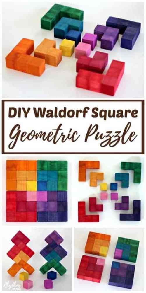 These Fun and Easy DIY Puzzles for Kids are perfect for keeping the little ones occupied - both making the puzzles and playing with them!