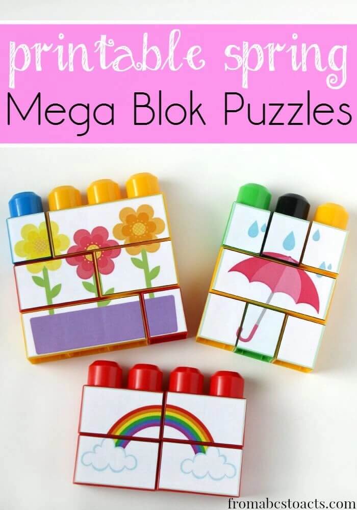 These Fun and Easy DIY Puzzles for Kids are perfect for keeping the little ones occupied - both making the puzzles and playing with them!