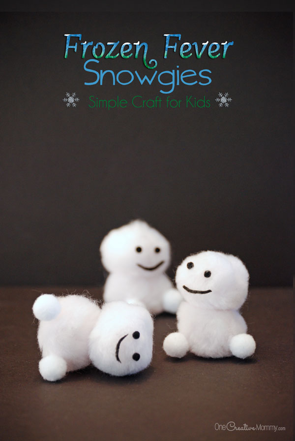 This list of Frozen Crafts for Kids will be more than enough to keep you busy all winter! Features multiple Frozen characters including your favorites!