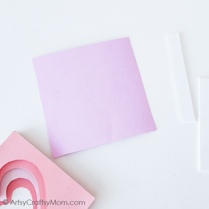This gorgeous 3D Layered Heart Papercraft is a great Valentine's Day craft for kids - and the kid-at-heart! Perfect for a classroom V-Day project!