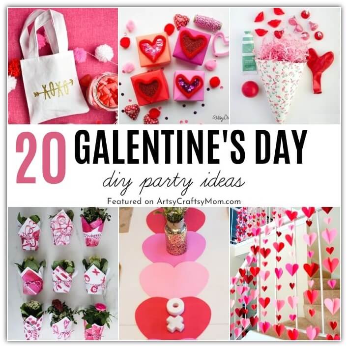 20 Gorgeous DIY Galentine's Day Party Ideas 22 These DIY Galentine's Day party ideas are just what you need to throw your BFFs a fun bash! From decor to food to gifts, there's a lot to make & do!