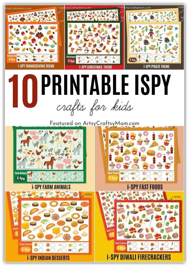 Nothing can beat these printable ISpy games when it comes to keeping kids busy! Whether it's Christmas, Diwali, or New Year's - we've got it all!