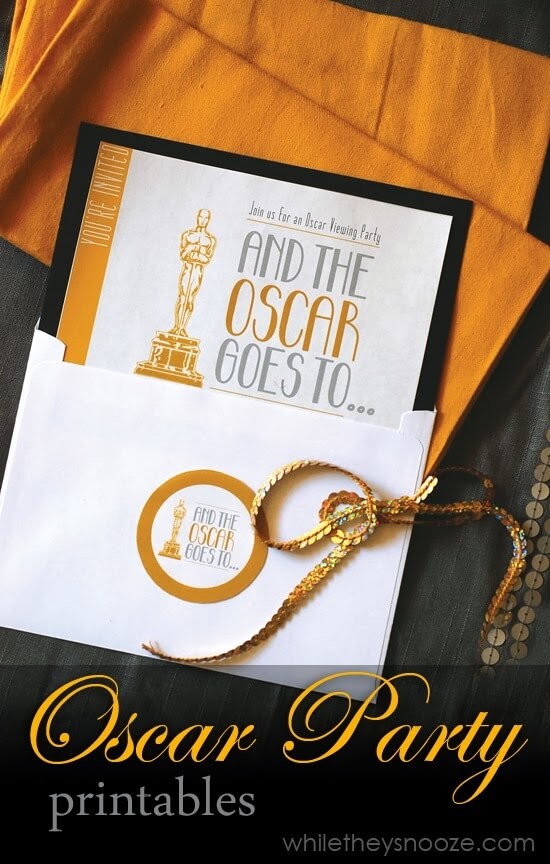 It's time for the Oscars, and these DIY Oscars party ideas are just what you need to throw an amazing awards night bash - for kids and adults!