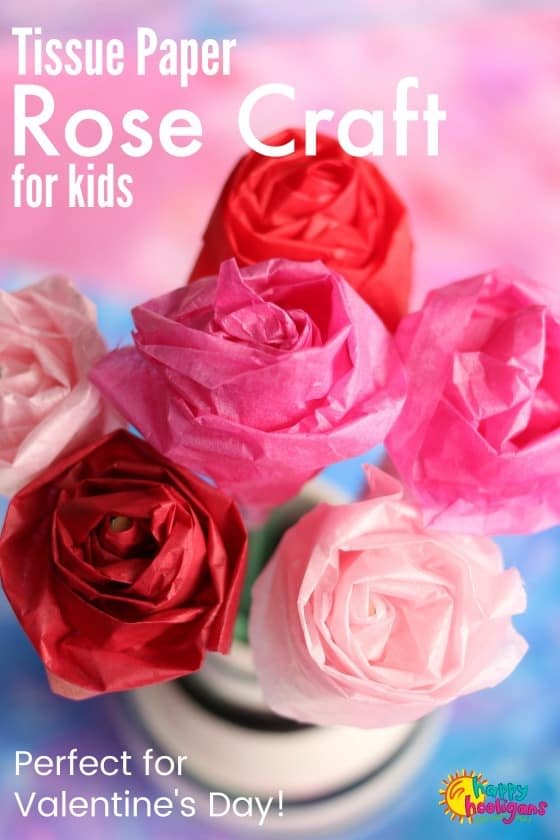 15 Gorgeous Rose Crafts for Valentine's Day 2 These Gorgeous Rose Crafts are just what you need to celebrate Rose Day & Valentine's Day! Learn how to make roses out of just about anything!