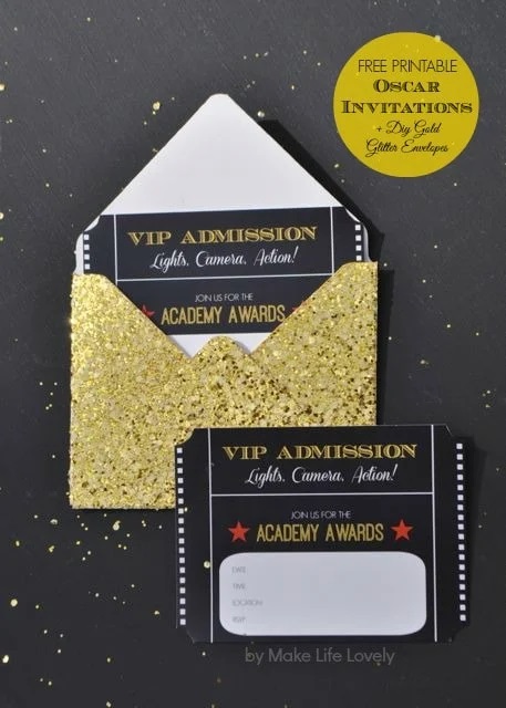 It's time for the Oscars, and these DIY Oscars party ideas are just what you need to throw an amazing awards night bash - for kids and adults!