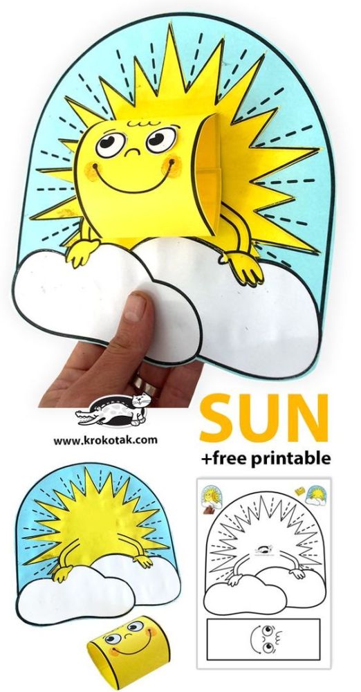 20 Splendid Sun Crafts for Kids 12 Here are 20 easy and fun sun crafts for kids - perfect to celebrate Solar Appreciation Day on 10th March, or for the Summer Solstice in June!