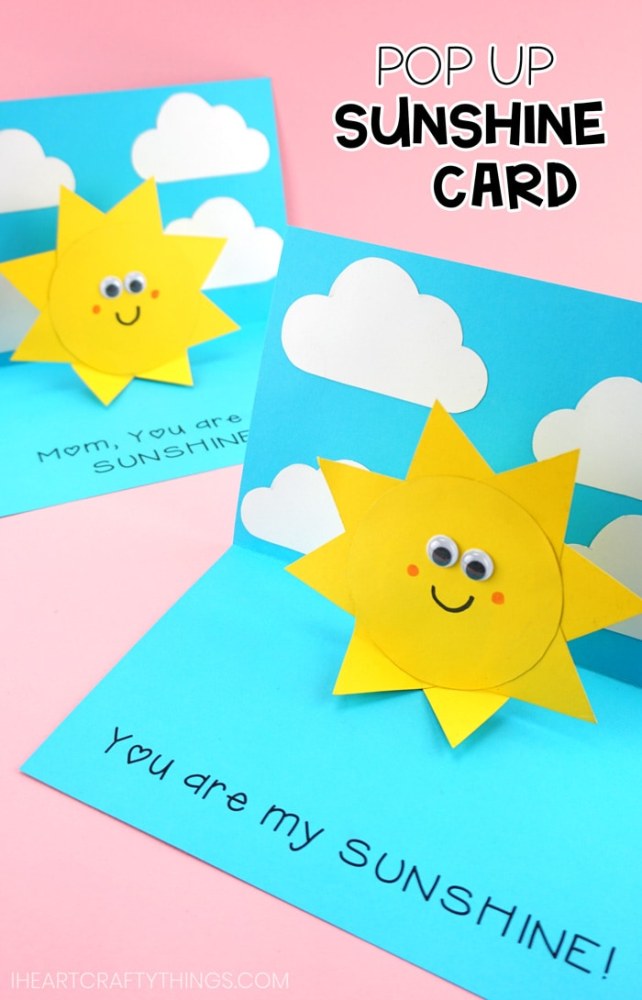 20 Splendid Sun Crafts for Kids 16 Here are 20 easy and fun sun crafts for kids - perfect to celebrate Solar Appreciation Day on 10th March, or for the Summer Solstice in June!