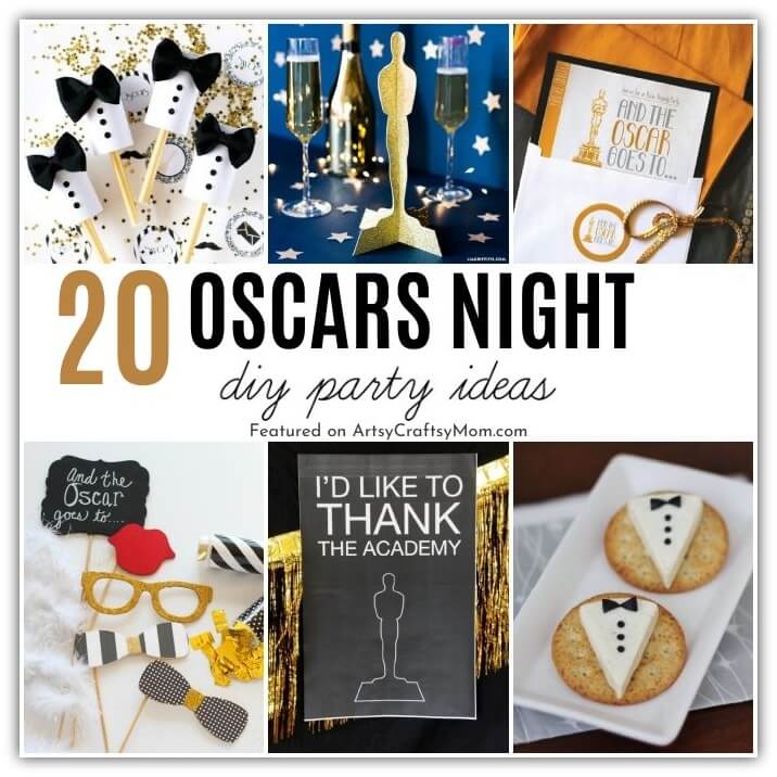 It's time for the Oscars, and these DIY Oscars party ideas are just what you need to throw an amazing awards night bash - for kids and adults!