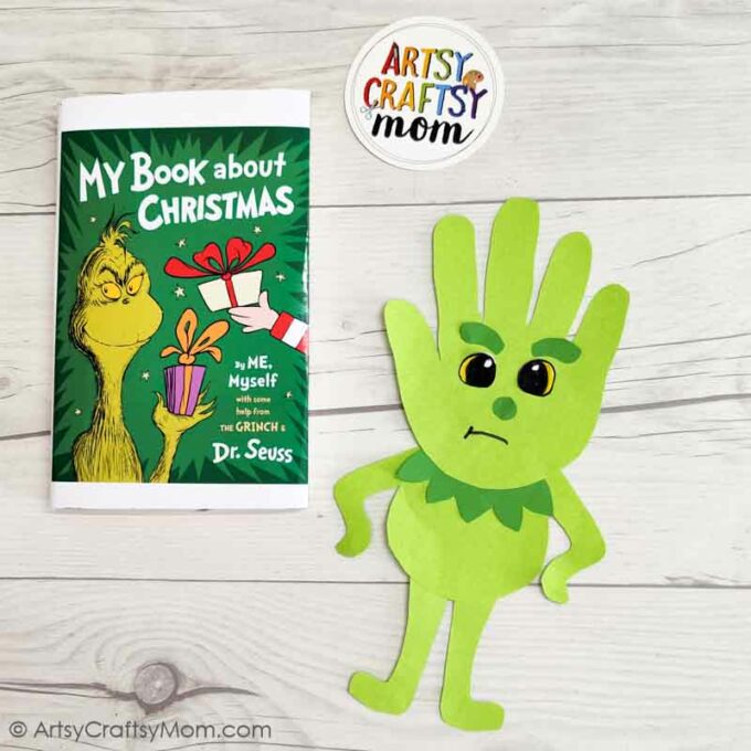 Dr. Seuss Handprint Grinch Craft 10 Don't let this handprint Grinch craft stop you from smiling! Enjoy making this easy craft as you re-read your favorite Dr. Seuss classics!