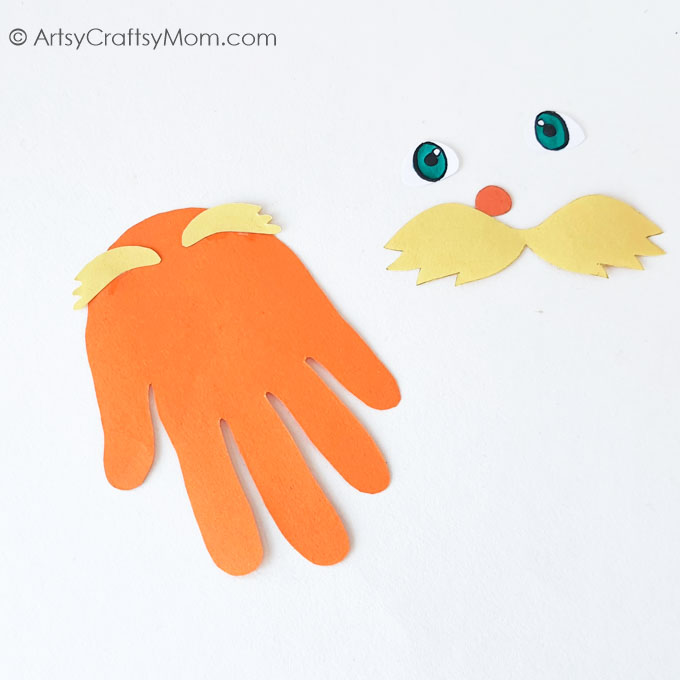 This handprint Lorax craft reminds us that unless you care a whole awful lot, nothing's going to get better. Fun craft with a great message!