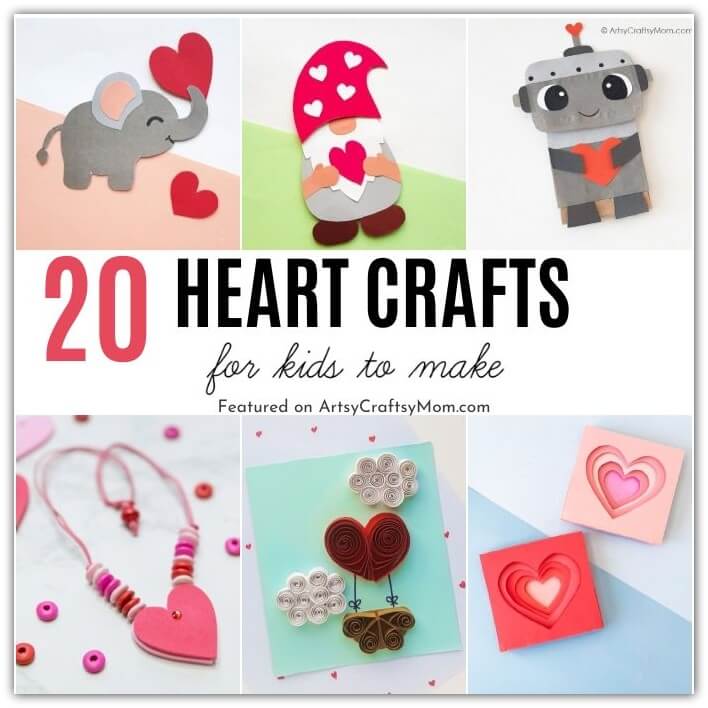 We're all set with Beautiful Heart Crafts to celebrate Valentine's Day in style! Whatever your child's age, you're sure to find the perfect craft here!