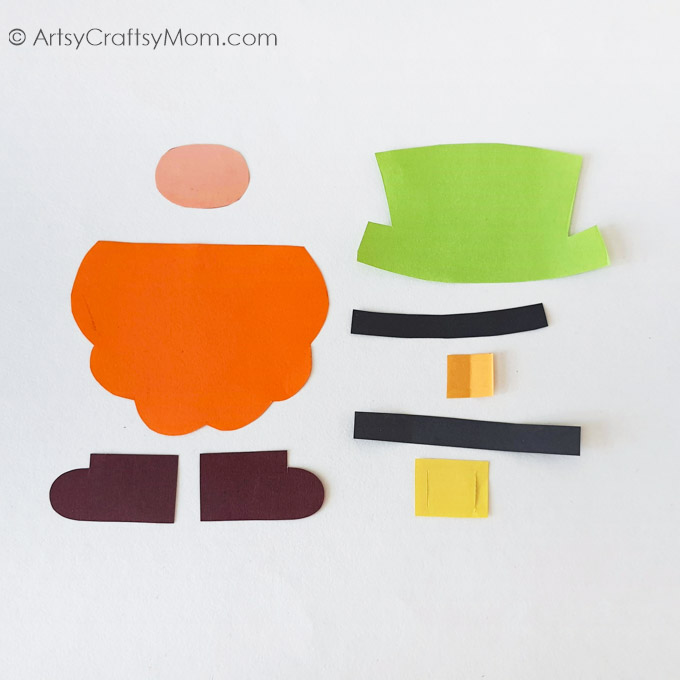 This Paper Bag Leprechaun Gnome Craft is really easy to make and is perfect for St. Patrick's Day! Turn it into a puppet and put on a festive show!