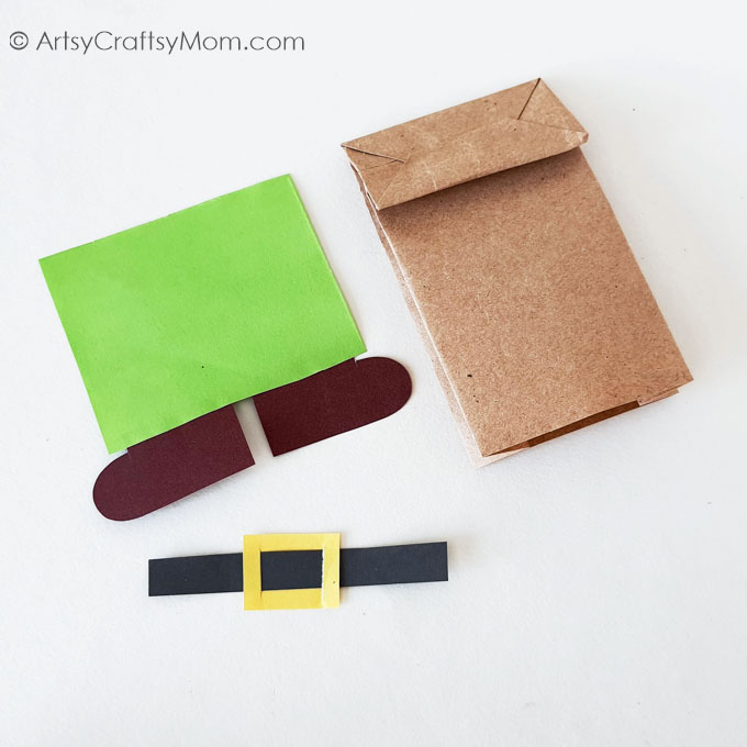 This Paper Bag Leprechaun Gnome Craft is really easy to make and is perfect for St. Patrick's Day! Turn it into a puppet and put on a festive show!