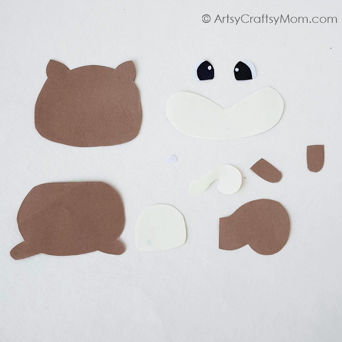 We've got an adorable papercraft chipmunk bookmark craft for you today, perfect to celebrate the cute animal on World Chipmunk Day in March!