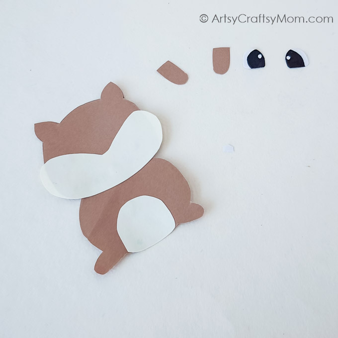 We've got an adorable papercraft chipmunk bookmark craft for you today, perfect to celebrate the cute animal on World Chipmunk Day in March!