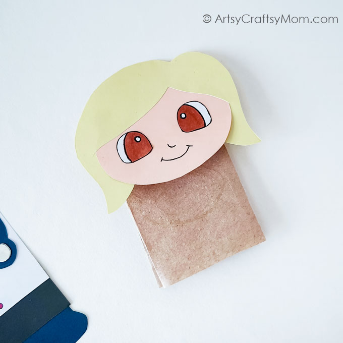 Here's a fun Paper Bag Doctor Puppet Craft that you can use to put up a puppet show that features brave health workers - perfect for Doctor's Day!