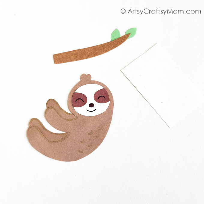 How adorable is this papercraft sloth bookmark? Perfect little DIY for kids of all ages to add some color and interest to their spring reading!