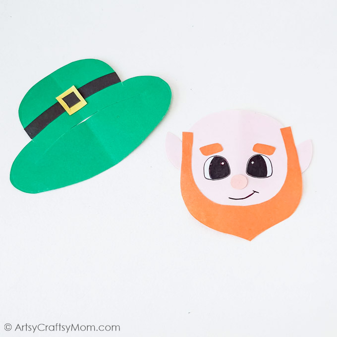 Here's a super cute toilet paper roll leprechaun craft that kids of all ages can make! Perfect for St. Patrick's Day or Leprechaun Day on 13th May!