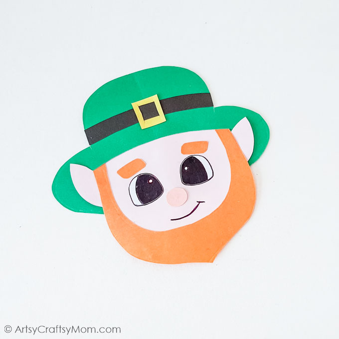 Here's a super cute toilet paper roll leprechaun craft that kids of all ages can make! Perfect for St. Patrick's Day or Leprechaun Day on 13th May!