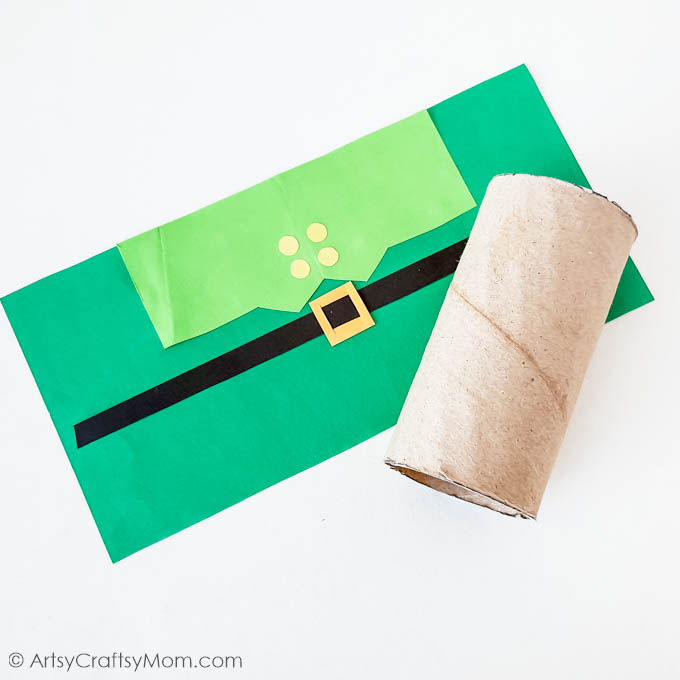 Here's a super cute toilet paper roll leprechaun craft that kids of all ages can make! Perfect for St. Patrick's Day or Leprechaun Day on 13th May!