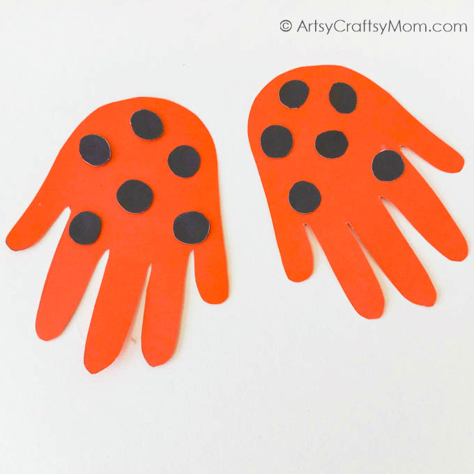 Welcome spring with this adorable handprint ladybug craft that's a breeze to make! Use it to learn about ladybugs and make them in many colors!
