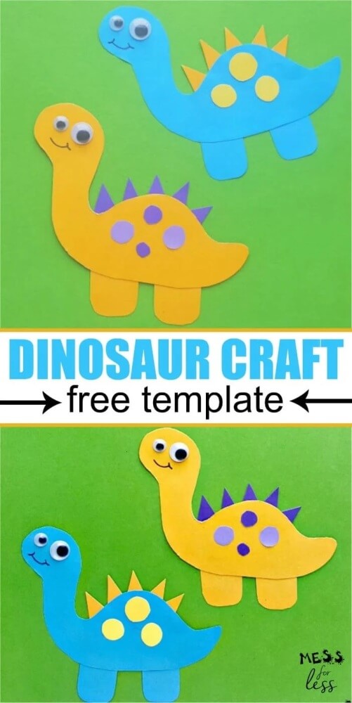 25 Delightful Dinosaur Crafts for Kids 21 Get ready for Dinosaur Day with these dinosaur crafts for kids! These aren't just fun for children; they're also educational for all ages!