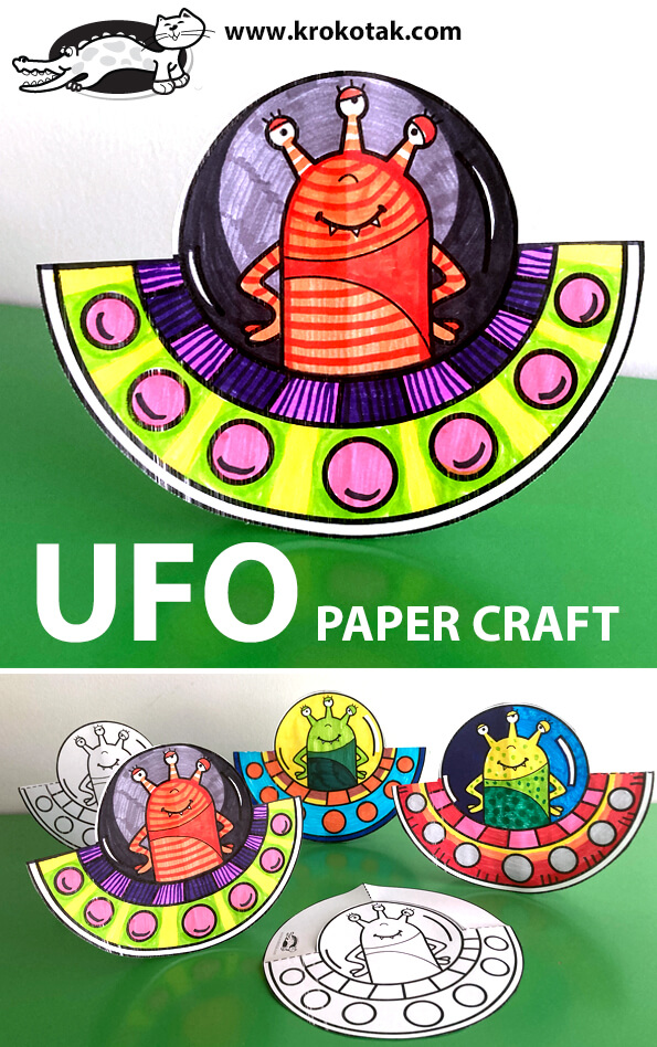 Looking for cute Alien Crafts for Kids to celebrate Alien Day on 26 April? Well, you've come to the right place because we've got quite a few of them!