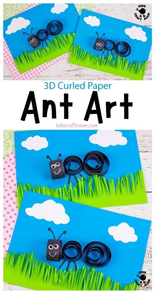 We've got a bunch of Interesting Insect Crafts for Kids to keep you occupied all summer! Have fun with ladybugs, caterpillars, ants and more!