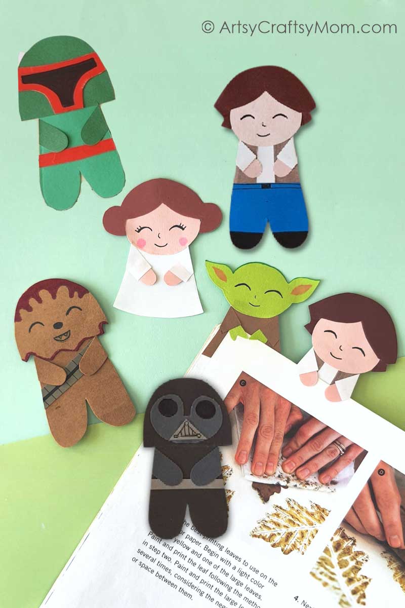 These easy Star Wars Bookmarks for Kids are perfect to keep them company as they explore magical, fantastical worlds through their books!