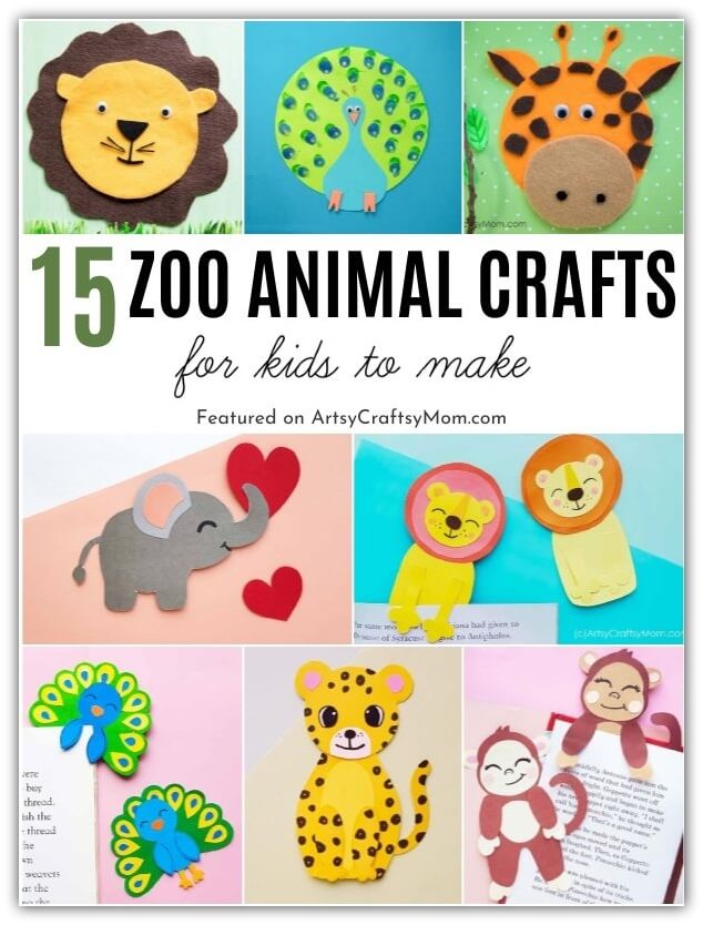We've got the perfect zoo animal crafts to celebrate this Zoo Lovers Day on 8th April! Get ready to learn more about our wild, wild friends!