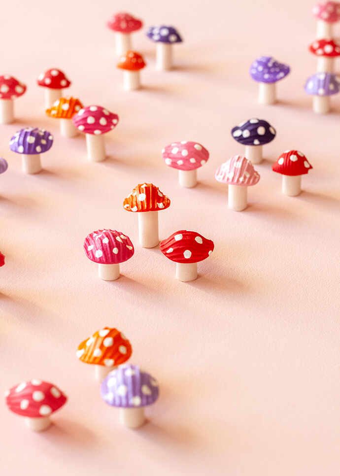 How fun are these mushroom crafts for kids? We've shown you how to make mushrooms out of paper cups, egg cartons, paper bowls and more!